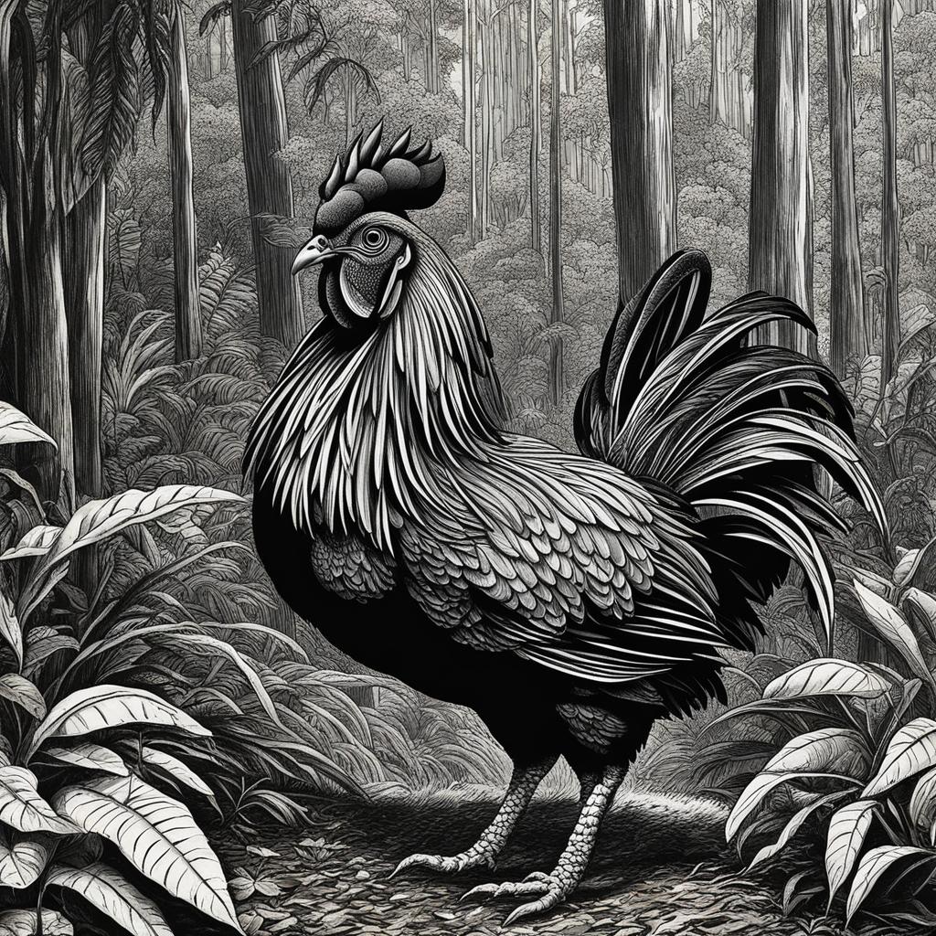 Ayam Hutan Kalimantan