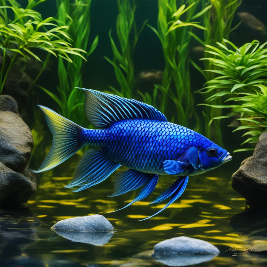 Ikan Kakatua Blue