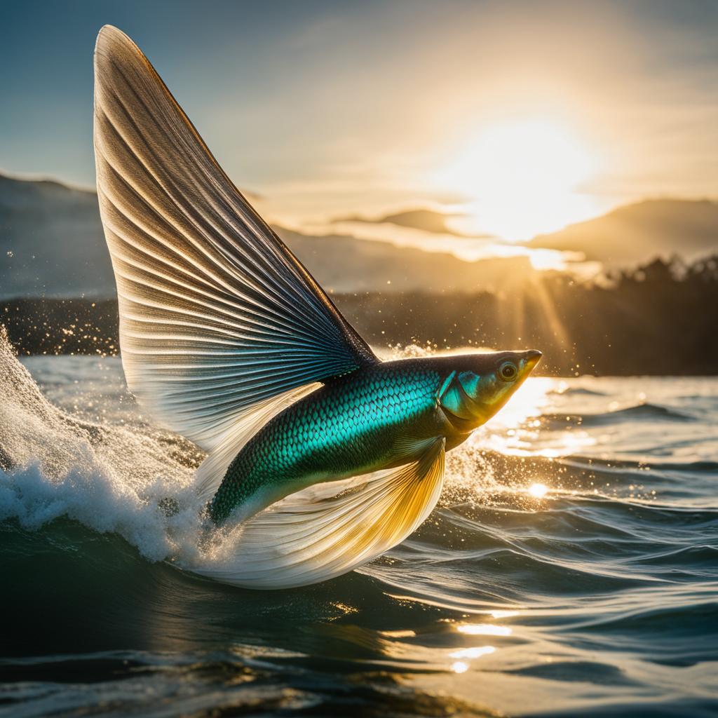 Ikan Terbang - Mekanisme Penerbangan
